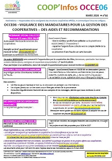 Coop'Info n&deg;64 - AG & AIDE AUX MANDATAIRES